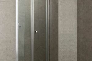 Складні душові двері bifold 80*195 (599-163-80(h)) від ТМ Eger двері в нішу душову