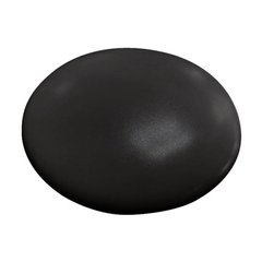 Матовая черная Накладка керамическая на сифон matt black